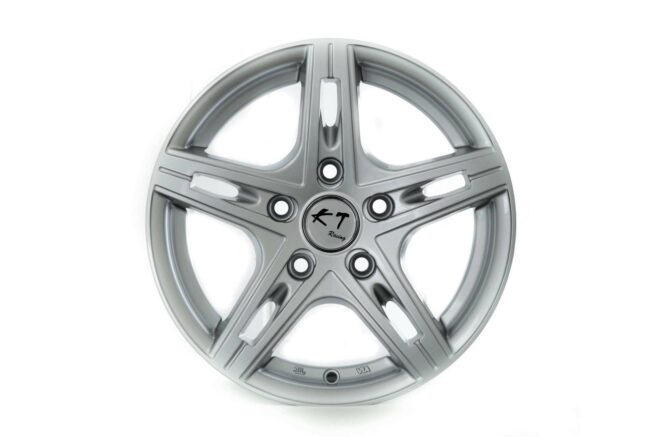 Nr:105 KT Racing 5004 Silver 14" - Bilde 2