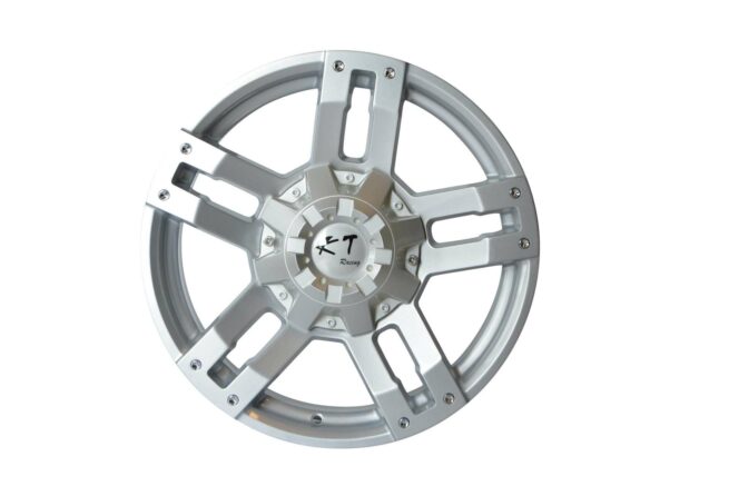 Nr:116 KT Racing 5136 Silver 18" - Bilde 2