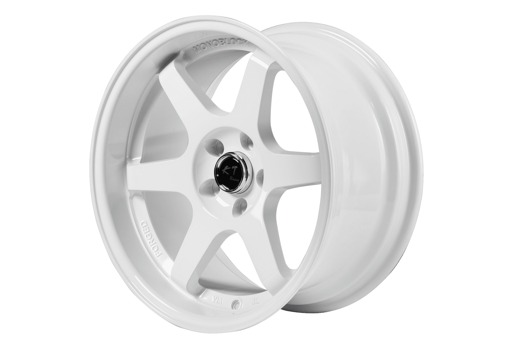 NR:108 KT Racing 428 White 18″ - Dekklåven