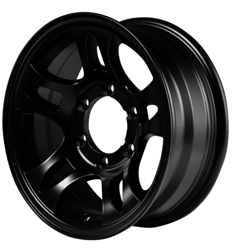 KT Racing 50583 Matt Black 15"