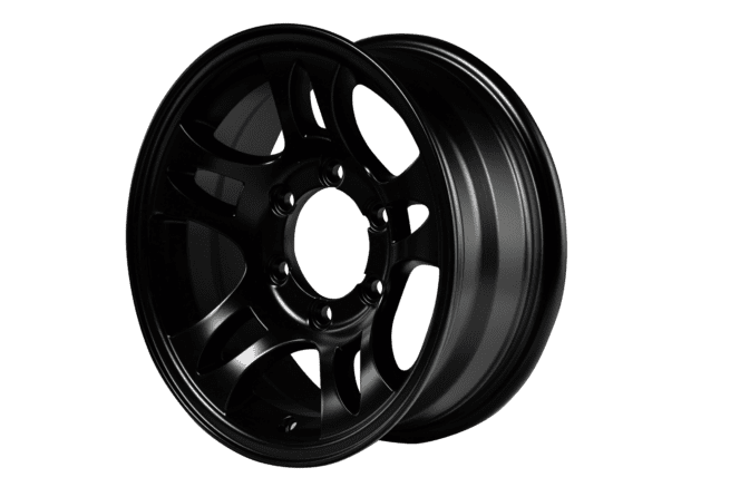KT Racing 50583 Matt Black 15"