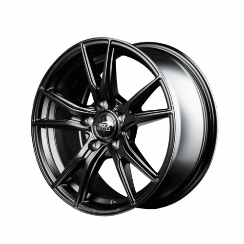 KT Racing 5457 Matt Black 15″