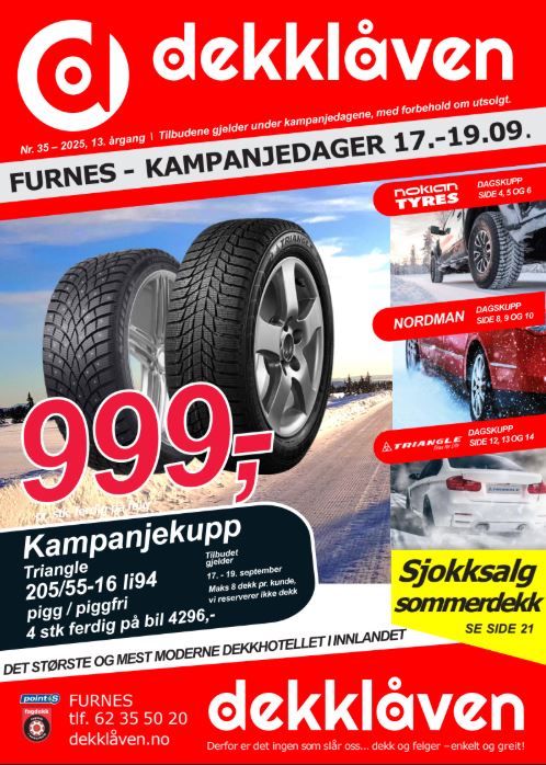 Dekklåven - Kampanjedager høst 2025